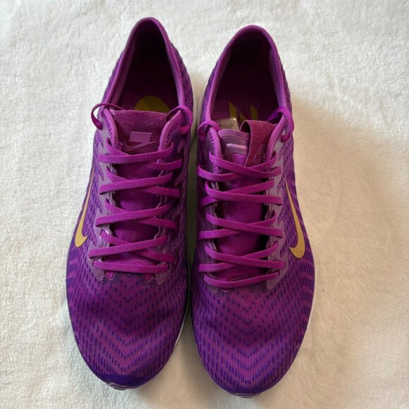 Purple Women's Athletic Shoes - Picture 3 of 9
